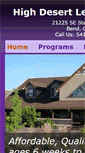 Mobile Screenshot of highdesertlearning.com