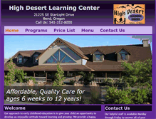 Tablet Screenshot of highdesertlearning.com